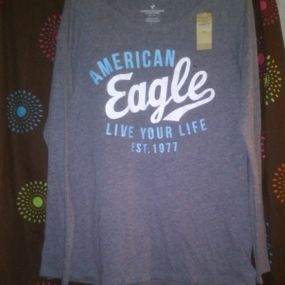 Long sleeve American Eagle shirt